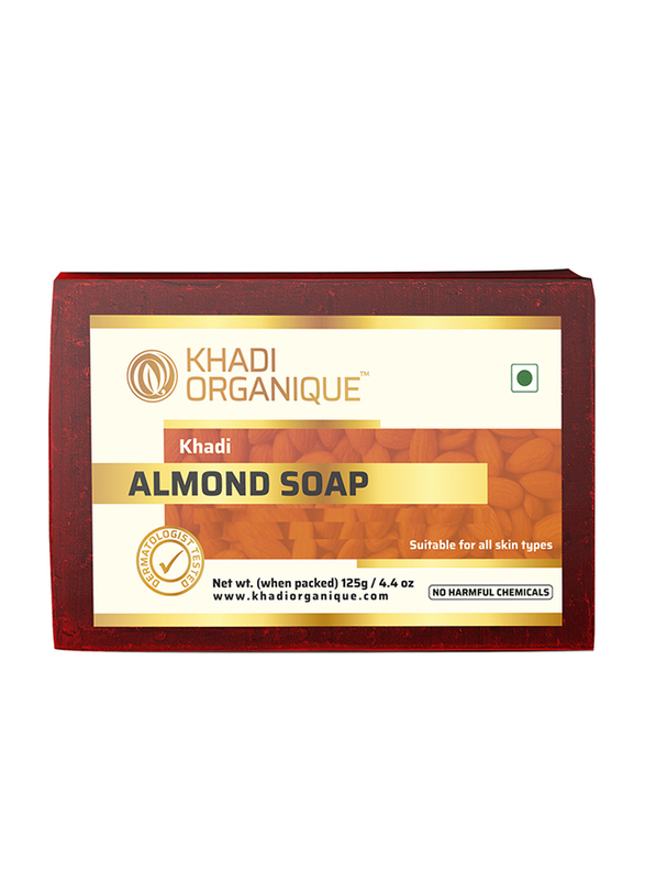 Khadi Organique Almond Soap, 125gm