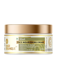 Khadi Organique Sandal & Olive (With Sheabutter) Nourishing Face Cream, 50gm