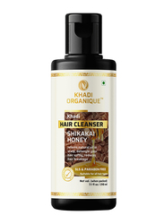 Khadi Organique Shikakai & Honey Hair Cleanser Shampoo for Sensitive Scalps, 210ml