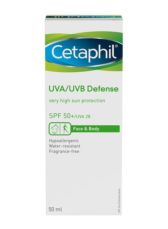 

Cetaphil UVA/UVB Defense Facial Moisturizer SPF 50+, 50ml