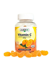 Amerix Vitamin C Adults Dietary Supplement, 250mg, 60 Gummies