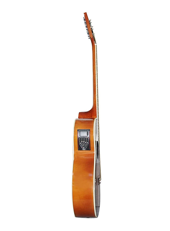 MegArya G40 Semi Acoustic Guitar, Sunburst