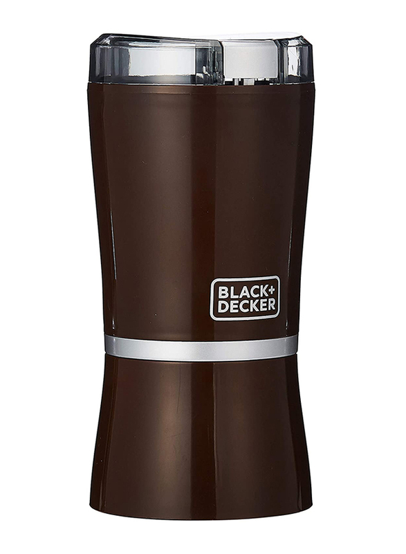 Black+Decker Coffee Grinder, 150W, CBM4-B5, Brown/Silver