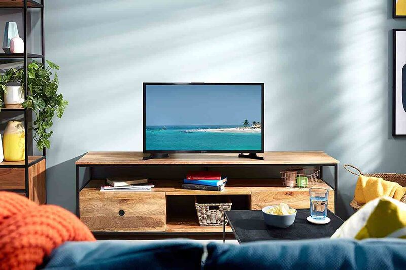 Samsung 32-Inch 2020 HD Flat Smart TV, T5300, Black
