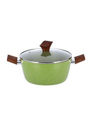 Royalford 12-Pieces Non-Stick Cookware Set, Green