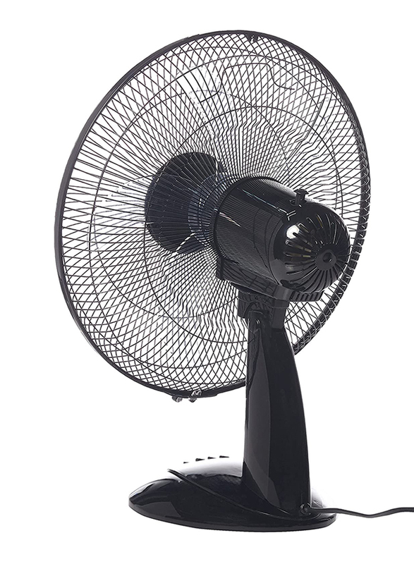 Black+Decker 16-inch Corded Electric Table Fan, 60W, FD1620-B5, Black