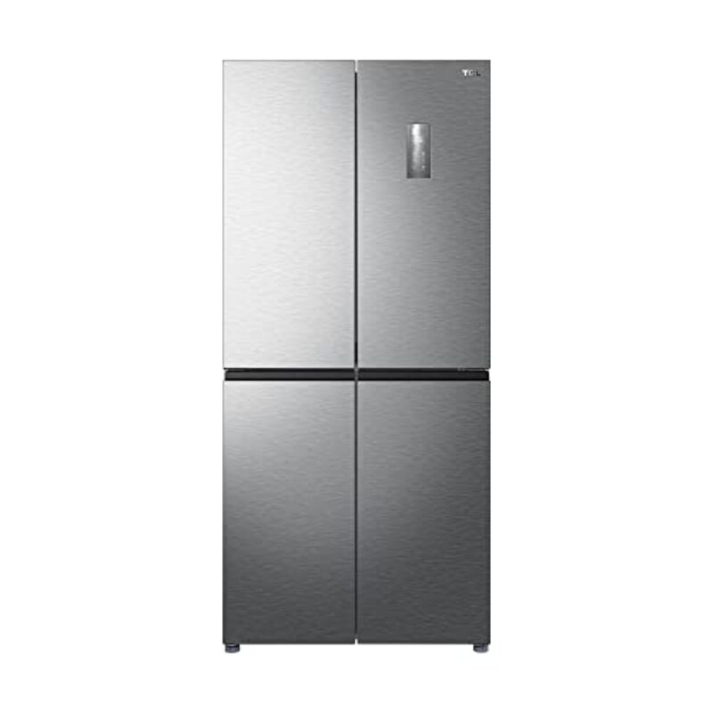 

TCL 560L French Side By Side Door Refrigerator, P560CDN, Silver