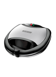 Black+Decker 2 Slice Sandwich Maker, 750W, TS2000-B5, Black
