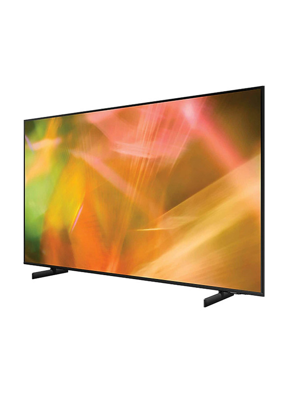Samsung 55-Inch AU8000 Crystal 4K Ultra HD LED Smart TV, UA55AU8000UXZN, Black