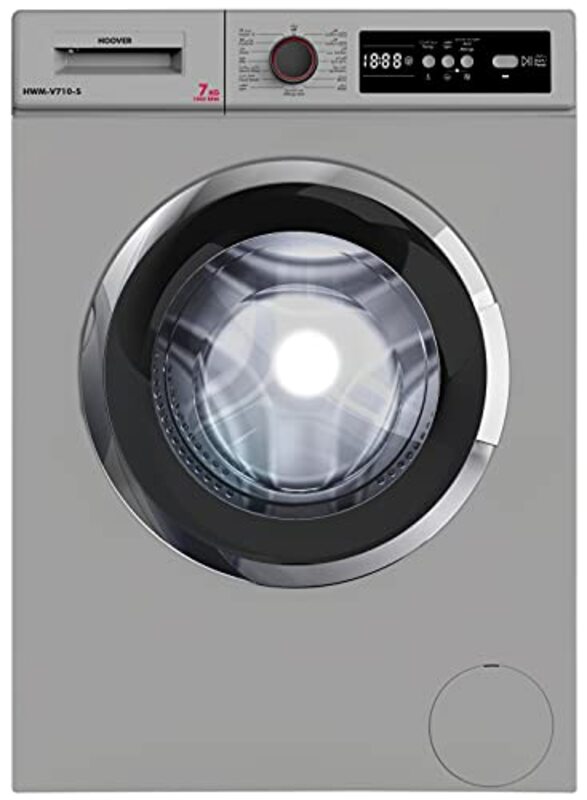 

Hoover 7 Kg Front Load Fully Automatic Washing Machine, HWM-V710-S, Silver