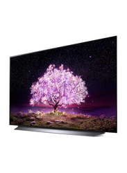 LG 65-Inch 2021 4K C1 Series OLED Smart TV, OLED65C1PVB, Black