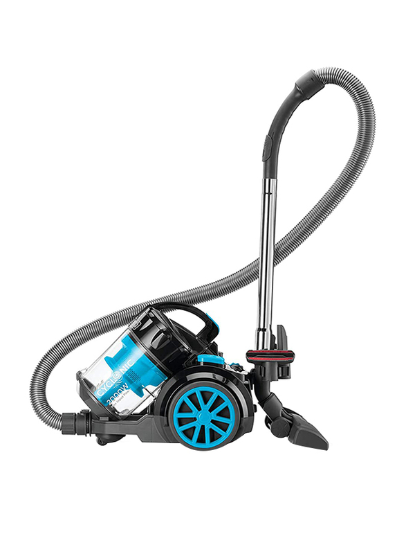 Black+Decker Canister Vacuum Cleaner, 2.5L, 2000W, VM2080-B5, Blue/Black
