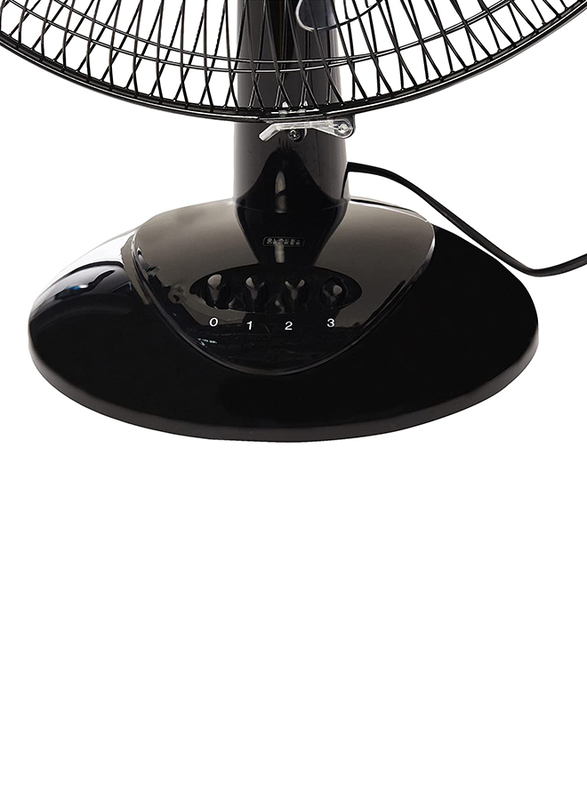 Black+Decker 16-inch Corded Electric Table Fan, 60W, FD1620-B5, Black