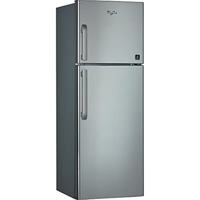

Whirlpool 360L Double Door Refrigerator, WTM452, Silver