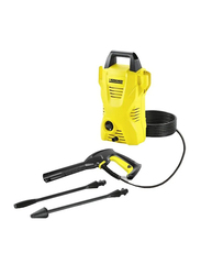 Karcher K2 Compact High Pressure Washer Kit, 1750W, Yellow/Black