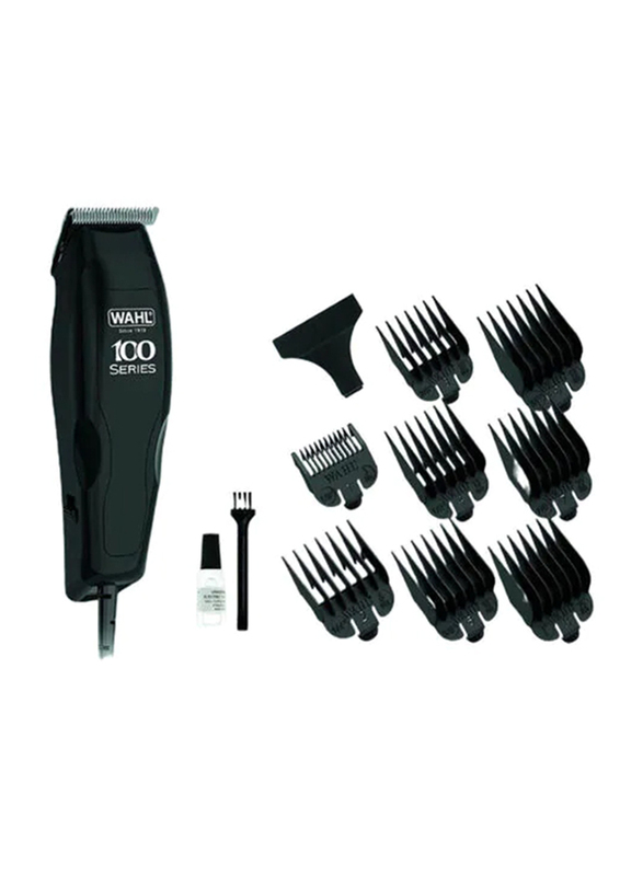 

Wahl 100 Series Professional Rechargeable Electric Hair Trimmer, Black