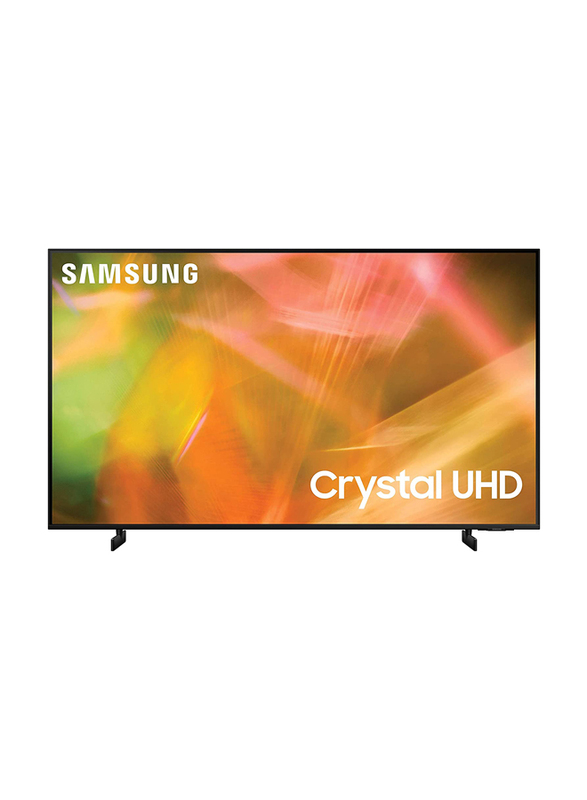 Samsung 43-Inch 2021 4K Crystal Ultra HD LCD Smart TV, UA43AU8000UXZN, Black