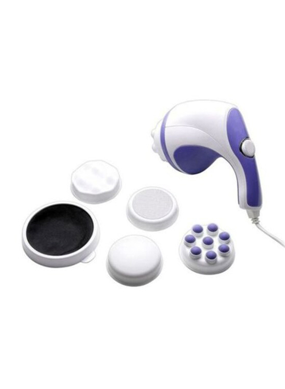 

Relax & Spin Tone Body Massager Set, White/Blue