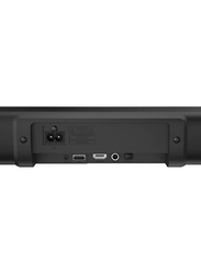 Hisense HS218 Bluetooth Soundbar with Wireless Subwoofer, 200W, Black