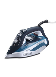 Black+Decker Steam Iron, 2400W, X2150-B5, Blue