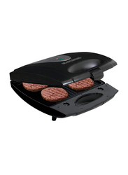 Black+Decker 4 Slice Sandwich Maker, 1200W, TS4080-B5, Black