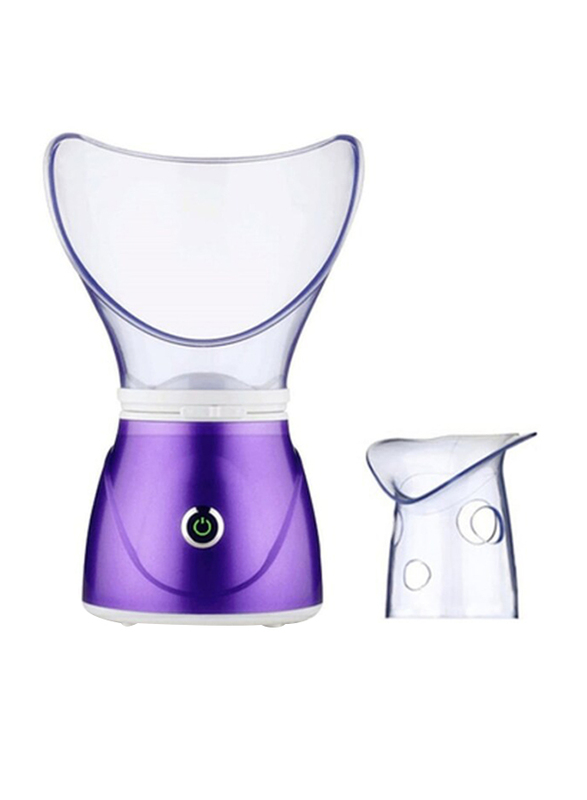 

CK818 2 in 1 Facial Steamer Pore Cleanser, Purple/Clear