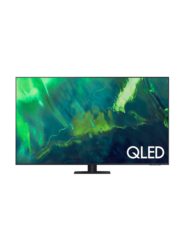 

Samsung 75-Inch 2021 4K QLED Smart TV, QA75Q70AAUXZN, Silver