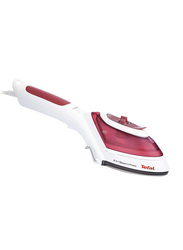 Tefal Steam N Press Portable Steam Iron, 70ml, 800W, DV8610M1, Red/White