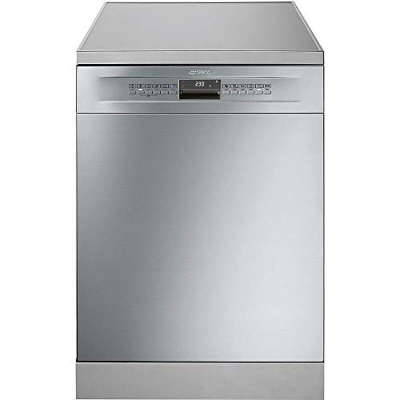 

Smeg 13 Places Settings Freestanding Dishwasher, LVS4132XAR, Silver