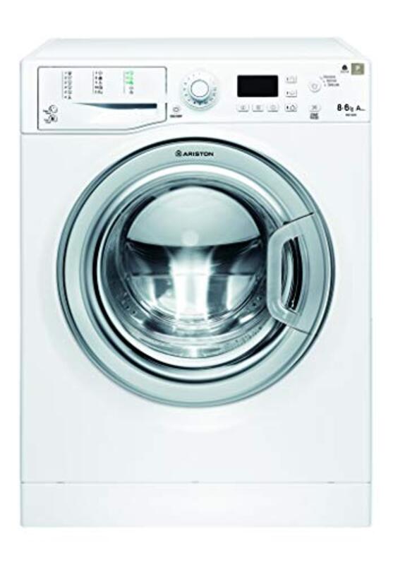 

Ariston 8-6 Kg Front Load Washer and Dryer, WDG 862BS EX, White
