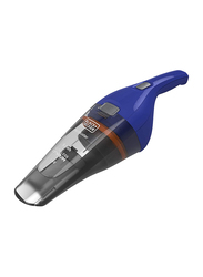 Black+Decker 3.6V 1.5Ah Li-Ion Cordless Handheld Vacuum Cleaner, 385ml, NVC115WA-B5, Blue