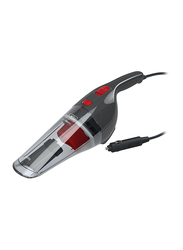 Black+Decker 12V Car Vacuum, 12.5W, 370ml, NV1210AV-B5, Red/Black