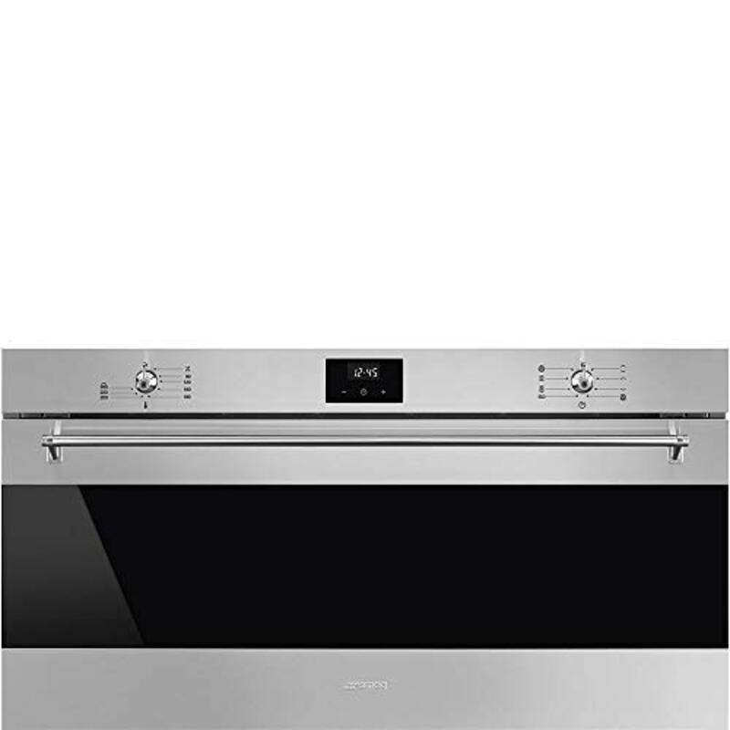 

SMEG 85L Built In Electric Oven, 3100W, SFR9300X, Silver