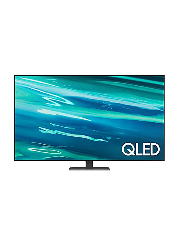 

Samsung 55-inch QLED Smart TV, QA55Q80AAUXZN, Black