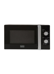 Black+Decker 20L Microwave Oven, 700W, MZ2010P-B5, Black