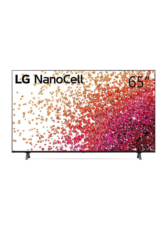 

LG 65-Inch 2021 NanoCell 4K Series LED Smart TV, 65NANO75VPA, Black