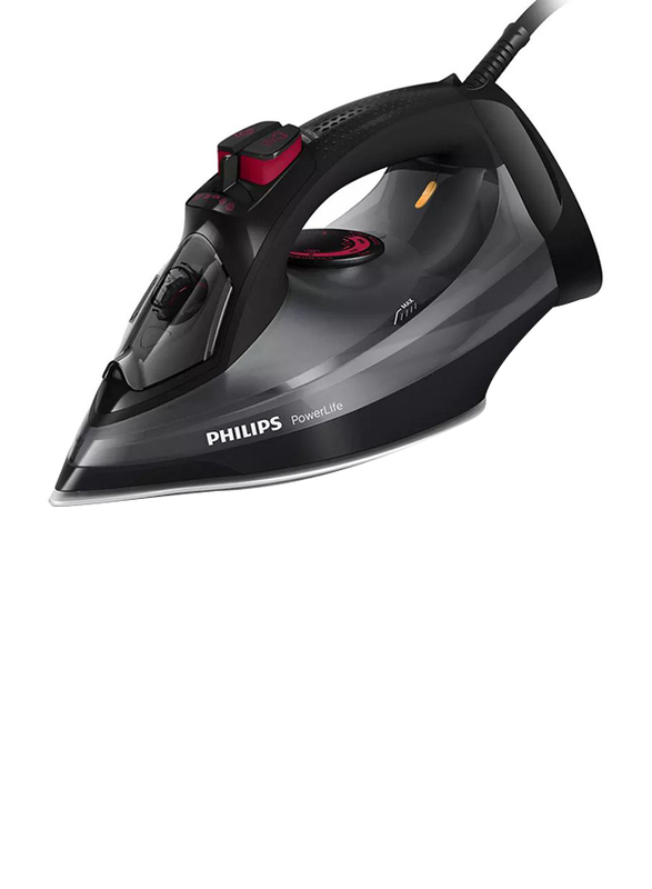 

Philips PowerLife Steam Iron, 320ml, 2400W, GC2998/86, Black