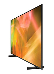 Samsung 55-Inch AU8000 Crystal 4K Ultra HD LED Smart TV, UA55AU8000UXZN, Black