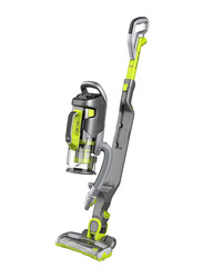 Black+Decker Multipower Allergy Cordless 2-in-1 Stick Upright Vacuum with Removable Hand Vacuum, CUA525BHA-GB, Green/Grey