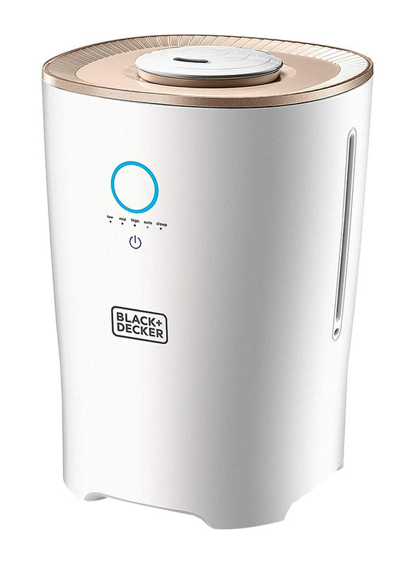 Black+Decker Humidifier 4L, HM4000-B5, White/Rose Gold
