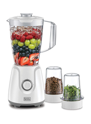 Black+Decker Blender with Mixing Jars, 400W, BX440-B5, Black