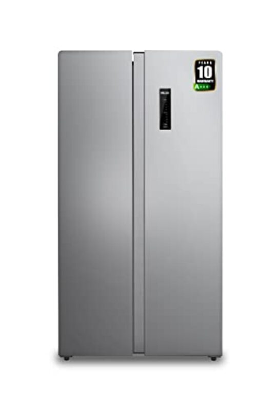 

Milton 780L Side By Side Refrigerator, MRF780S, Silver