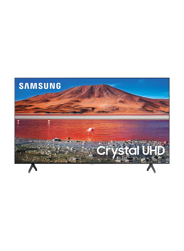

Samsung 50-Inch 2020 4K Crystal UHD Flat Smart TV, UA50TU7000UXZN, Titan Grey