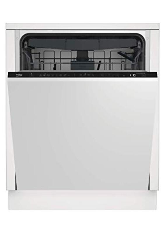 

Beko 14 Place Settings 8 Programs Built-In Dishwasher, DIN48425, Silver
