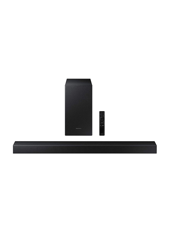 Samsung HW-T450/ZN 2.1 Channel Soundbar with Subwoofer, 200W, Black