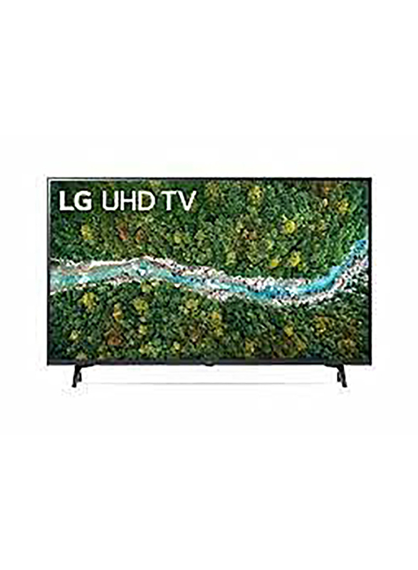 LG 43-Inch 2021 4K Series Ultra HD HDR Smart TV, 43UP7750PVB, Black