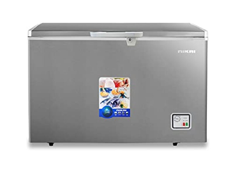 

Nikai 540L Chest Freezer with Anti Scratch Cabinet, Ncf540N7S, Silver