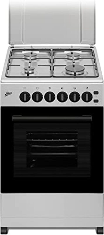 

Milton 50 x 50cm 4 Burner Free Standing Gas Cookers, FS5055GS, Multicolour