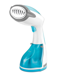 Black+Decker Handheld Portable Garment Steamer, 1200W, HST1200-B5, Blue/White