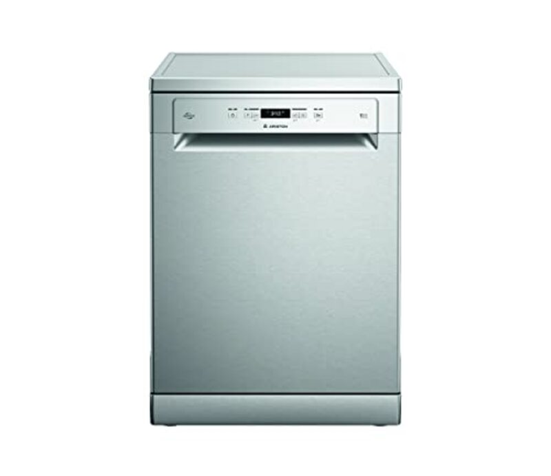

Ariston 14 Place Settings 9 Programs Freestanding Dishwasher, LFC3C33WFXUK, Inox Silver